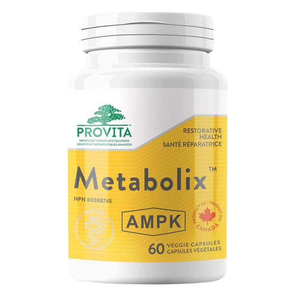 Bottle of Provita Metabolix AMPK 60 Veggie Capsules