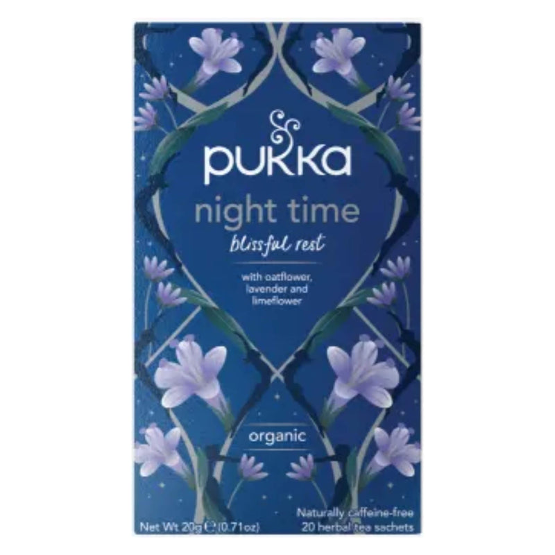 Box of Pukka Night Time 20 Tea Bags