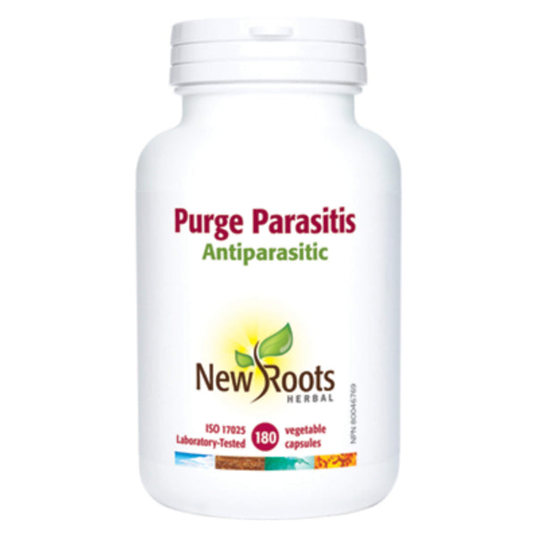 NewRoots PurgeParasitis 180 VegetableCapsules