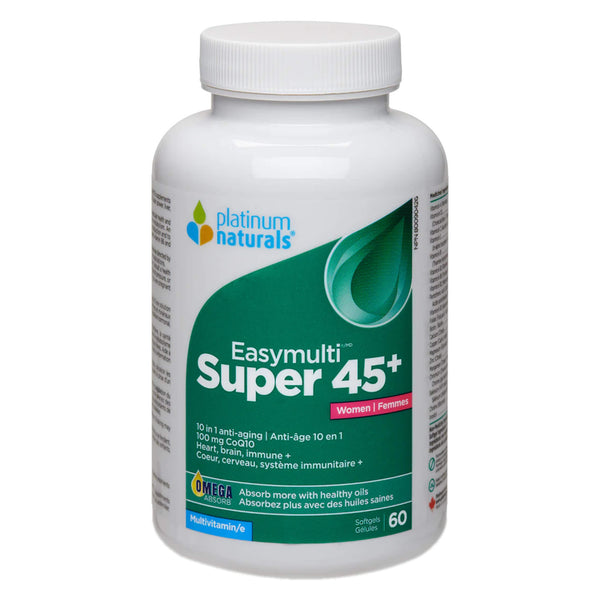 PlatinumNaturals EasyMulti Super45+Women 60Softgels