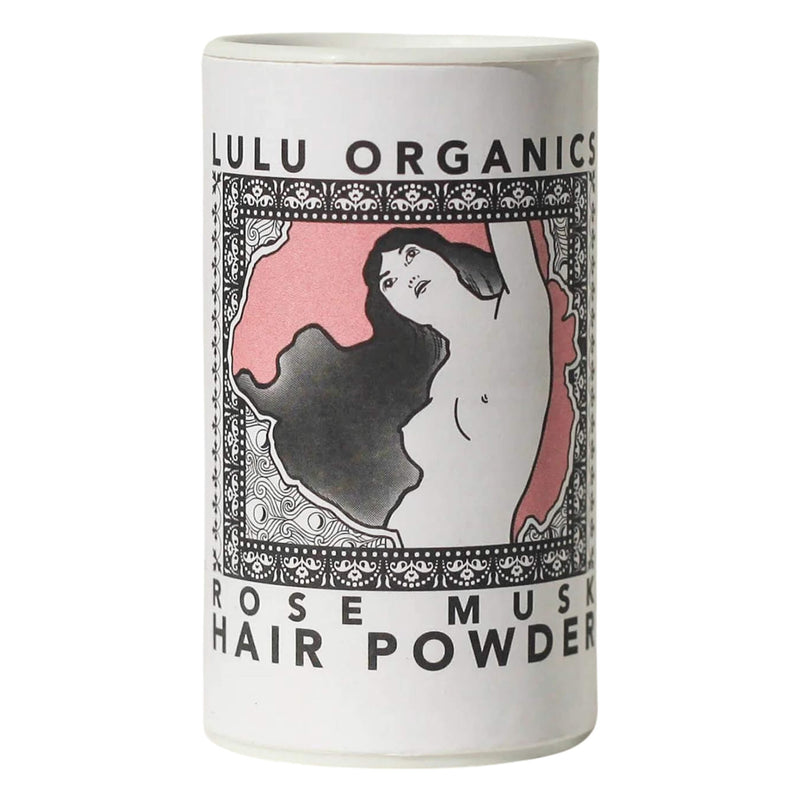 LuluOrganics HairPowder RoseMusk 1oz