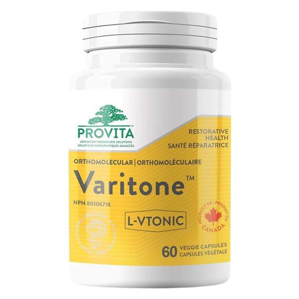 Bottle of Provita Varitone 60 Veggie Capsules