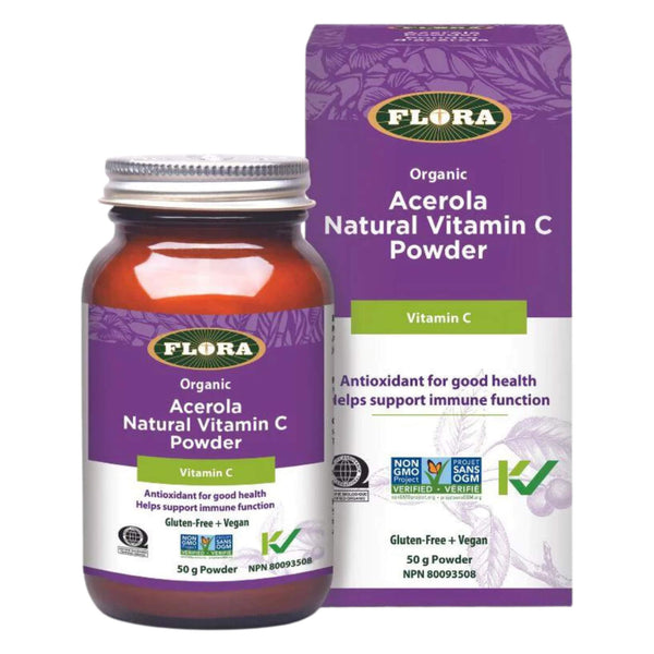 Flora OrganicAcerolaNaturalVitaminCPowder 50gPowder