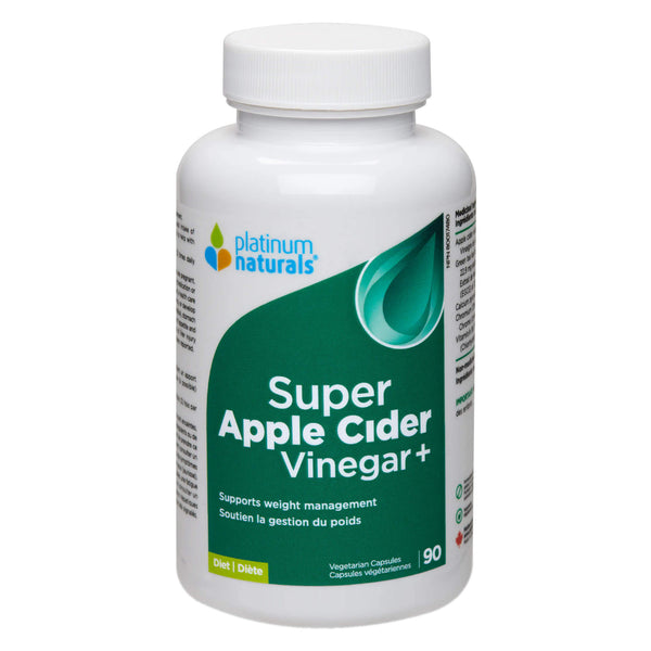 PlatinumNaturals SuperAppleCiderVinegar+ 90VegetarianCapsules