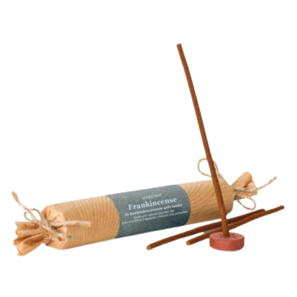 Maroma BamboolessIncenseWithHolder Frankincense 20sticks