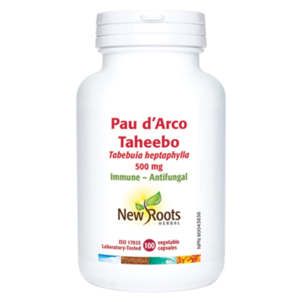 NewRoots Paud'ArcoTaheebo 500mg 100VegetableCapsules