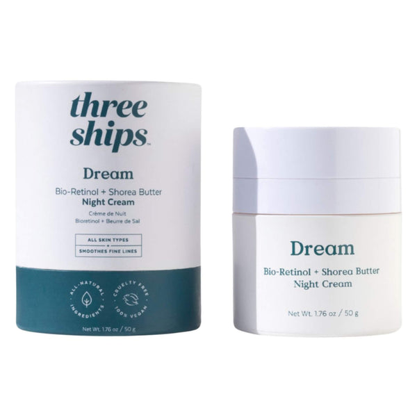 ThreeShips Dream Bio-Retinol+ShoreaButter NightCream 1.76oz/50g