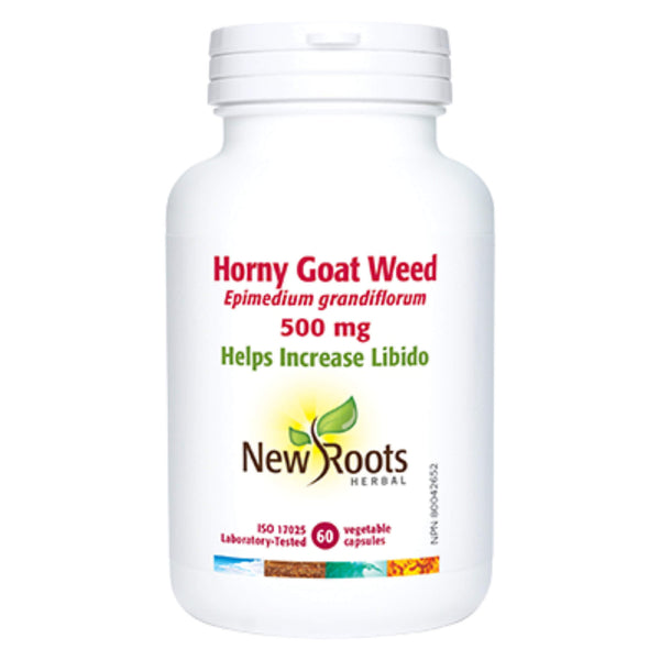 NewRoots HornyGoatWeed 500mg 60VegetableCapsules