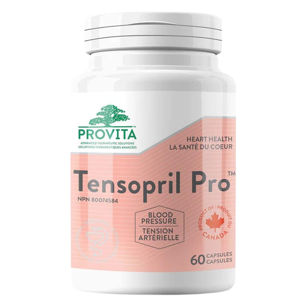 Bottle of Provita Tensopril Pro 60 Veggie Capsules