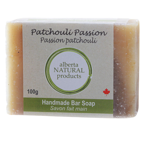 Bar of  Alberta Natural Bar Soap Patchouli Passion 100g