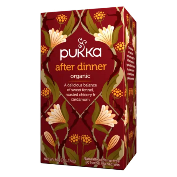 Box of Pukka After Dinner 20 Tea Bags