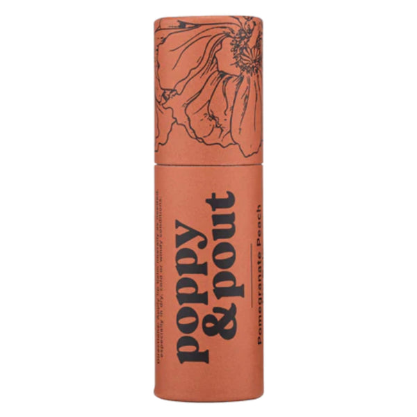 Poppy&Pout LipBalm PomegranatePeach 0.3oz