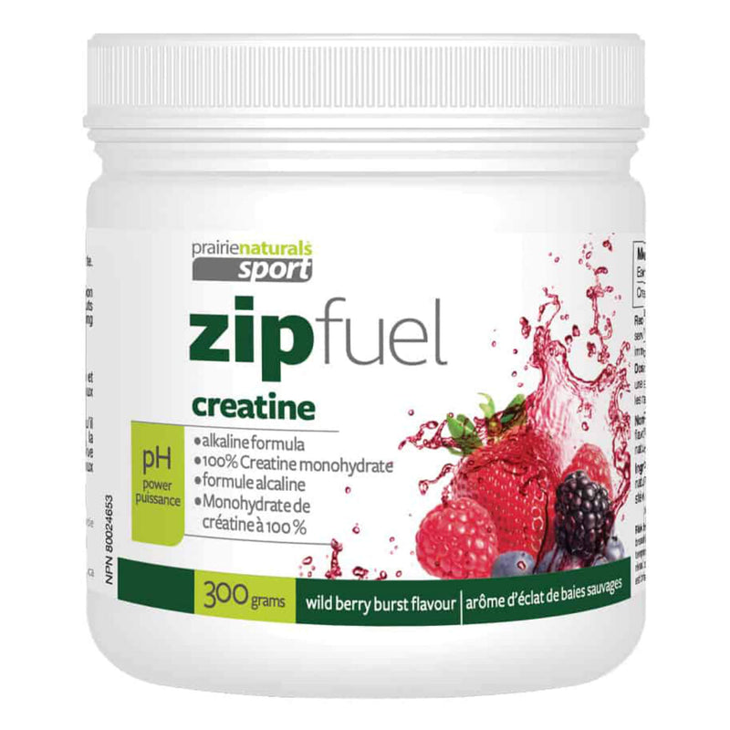 PrairieNaturals ZipFuel WildBerryBurstFlavour 300grams