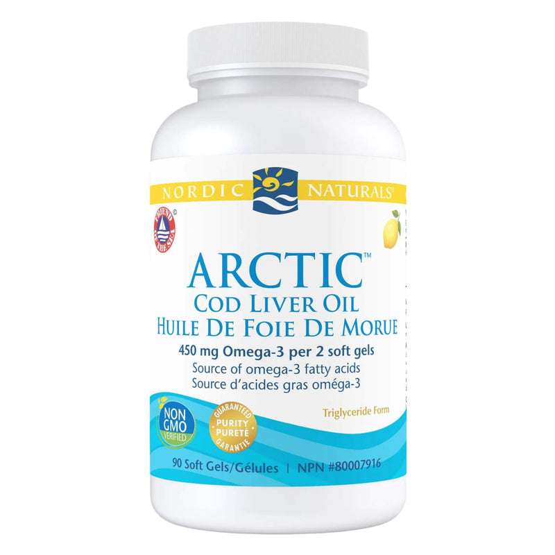 NordicNaturals ArcticCodLiverOIl 90SoftGels