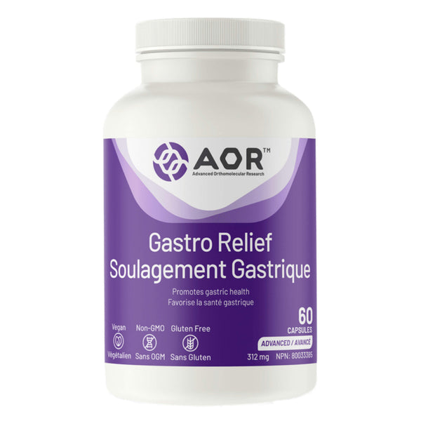 AOR GastroRelief 312mg 60Capsules