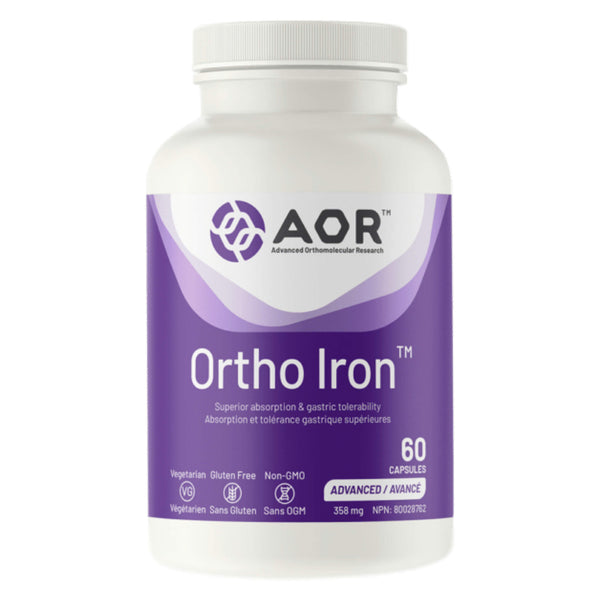 AOR OrthoIron 358mg 60Capsules