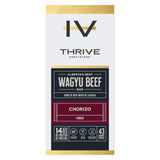 ThriveProvisions Alberta'sBestWagyuBeefBar Chorizo 13gProtein 43g