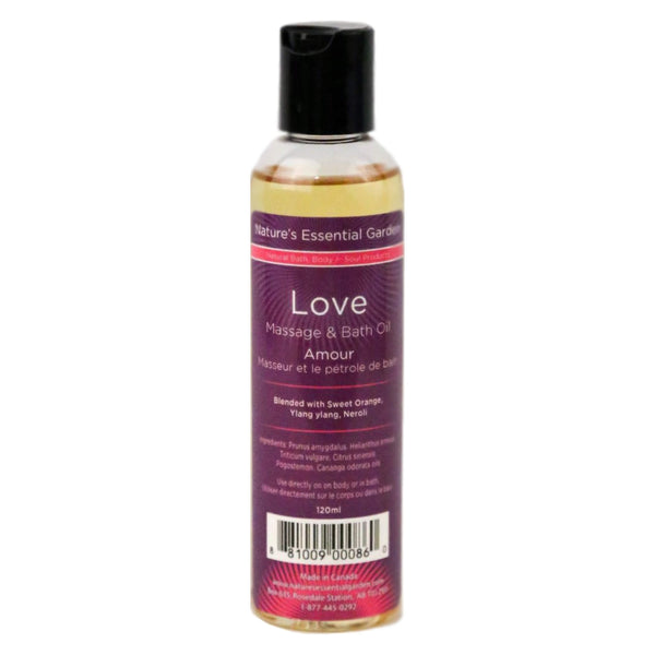 Nature'sEssentialGarden Massage&BathOil Love 120ml