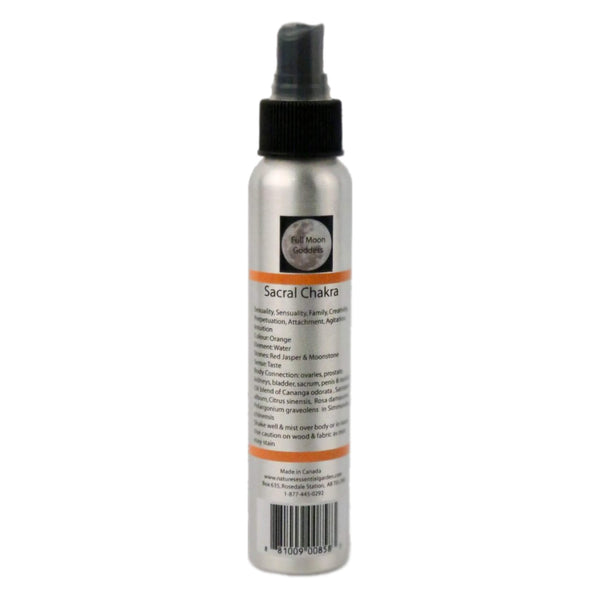 Nature'sEssentialGarden ChakraSpray SacralOrange 120ml