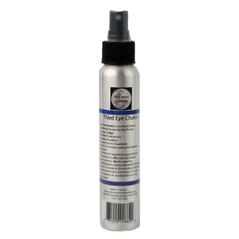 Nature'sEssentialGarden ChakraSpray ThirdEyeIndigo 120ml