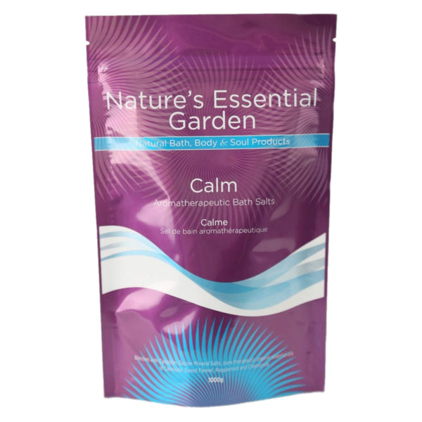 Nature'sEssentialGarden AromatherapeuticBathSalts Calm 1000g