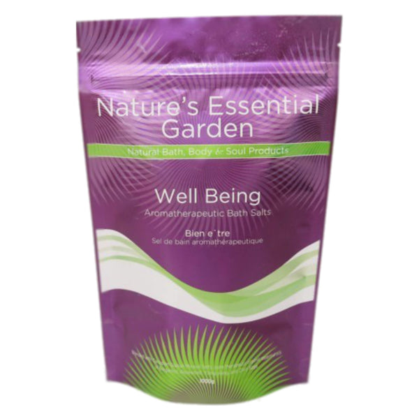 Nature'sEssentialGarden AromatherapeuticBathSalts WellBeing 1000g