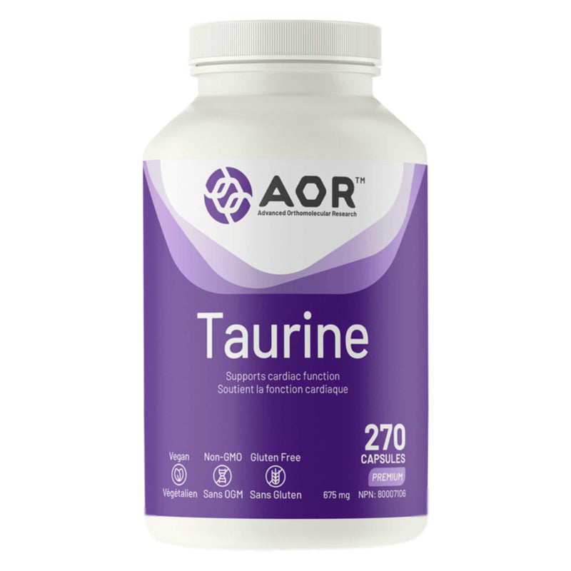 AOR Taurine 675mg 270Capsules