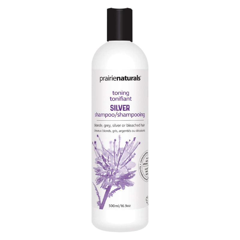 Prairienaturals ToningSilverShampoo Grey/Blond/Silver/Bleached 500ml/16.9oz