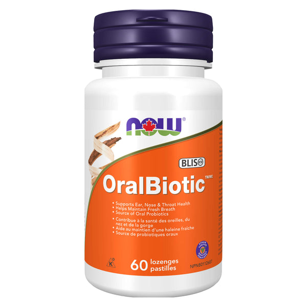 Now OralBiotic 60 lozenges