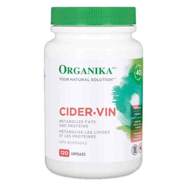 Organika CiderVin 120Capsules