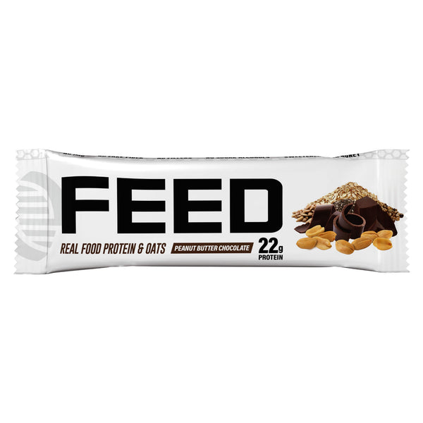 Package of Nutrabolics FeedMe Real Food Protein & Oats Peanut Butter Chocolate 22g Protein