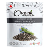 Bag of Organic Traditions Dark Chia Seeds 454g
