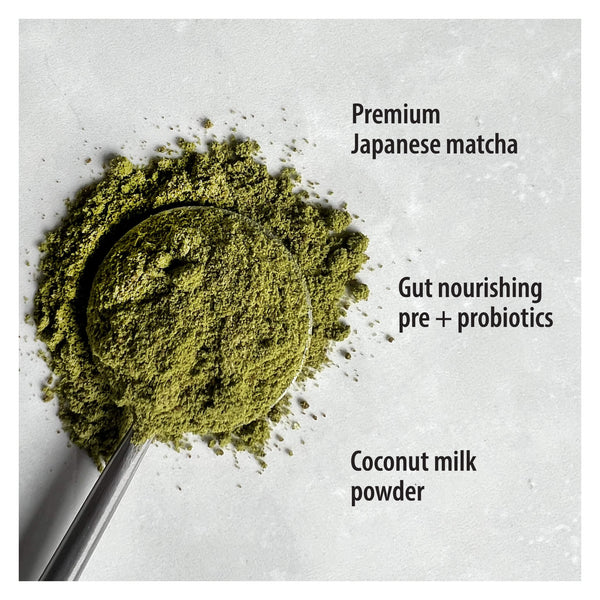 Organic Traditions Matcha Latte with Probiotics Ingredients
