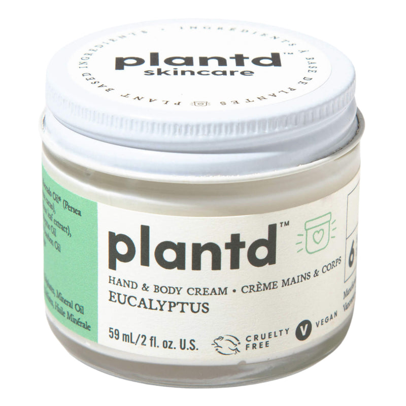 Jar of Plantd Hand & Body Cream Spa 59ml