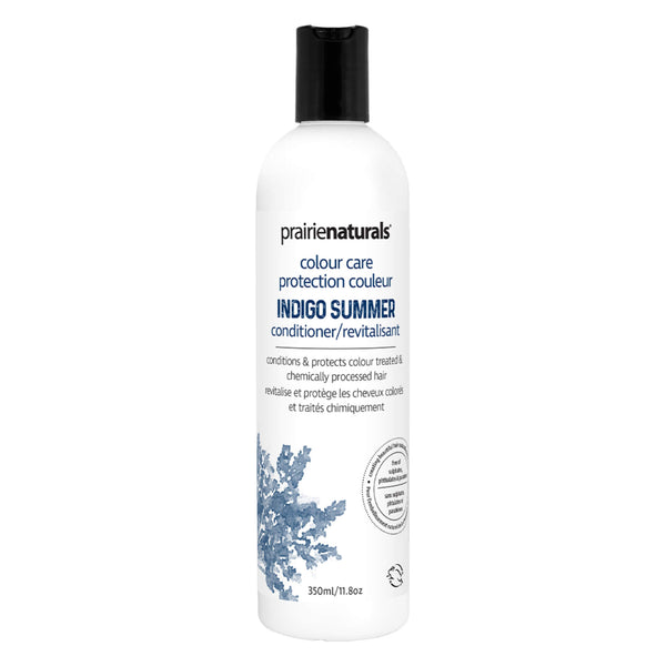 Bottle of PrairieNaturals Conditioner IndigoSummer