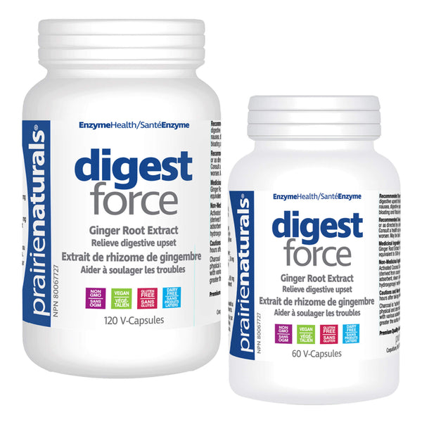 Prairie Naturals Digest Force Shrink Wrap 120 + 60 V-Capsules