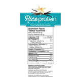 Prairie Naturals Organic Rice Protein Vanilla Information
