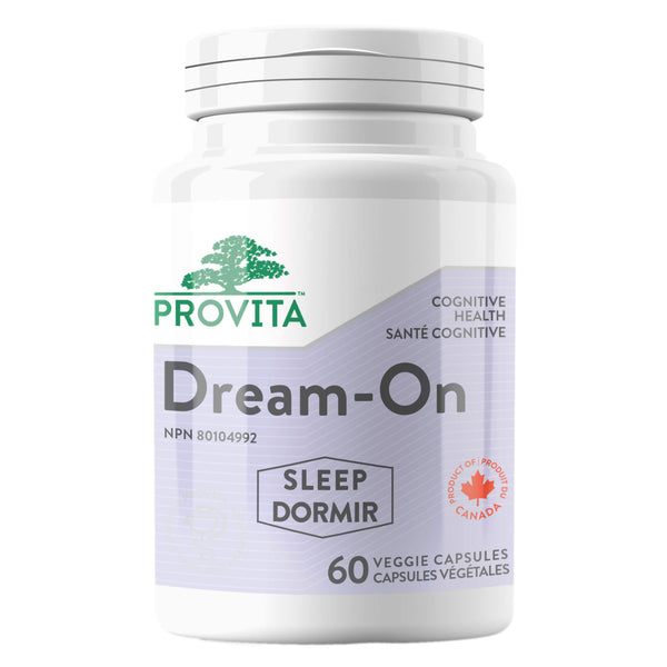 Bottle of Provita Dream-On 60 Veggie Capsules