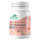 Bottle of Provita Nattokinase 2000 FU 100mg 60 Veggie Capsules