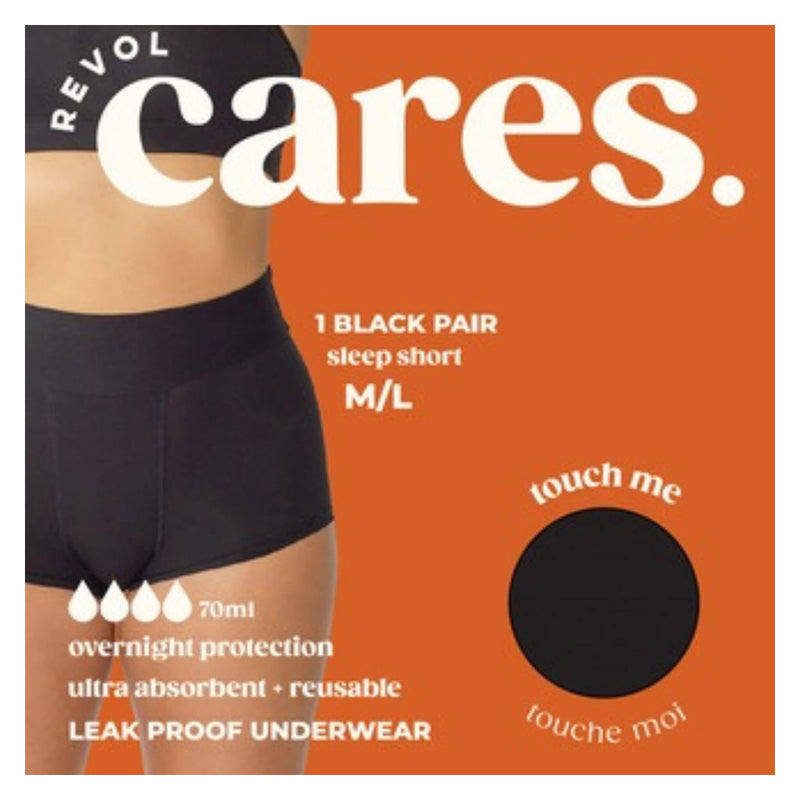 RevolCares SleepShort Black M/L