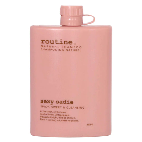 Bottle of Routine Natural Shampoo Sexy Sadie 350ml