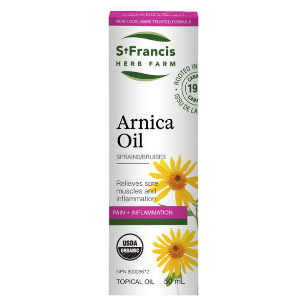 Box of St.FrancisHerbFarm ArnicaOil 50ml