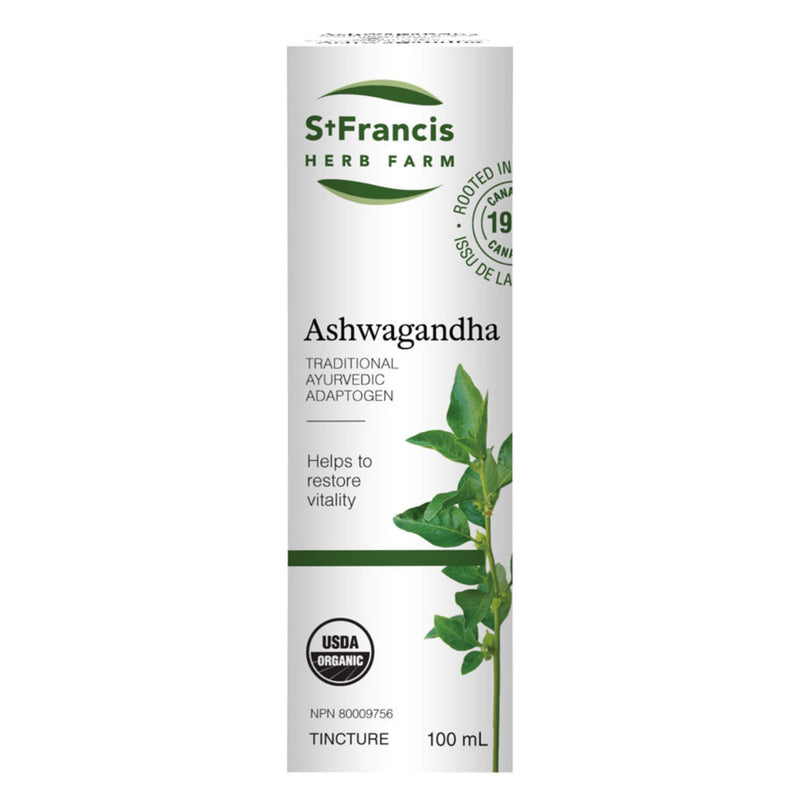 Box of St.FrancisHerbFarm Ashwagandha 100ml