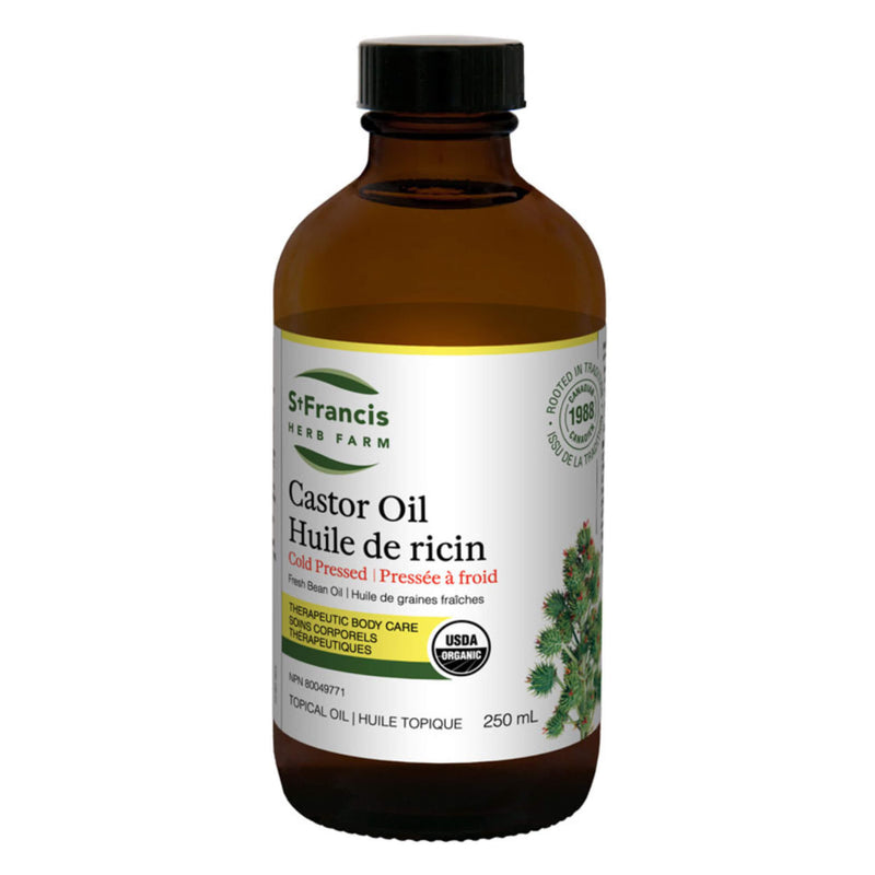 Bottle of St.FrancisHerbFarm CastorOil 250ml