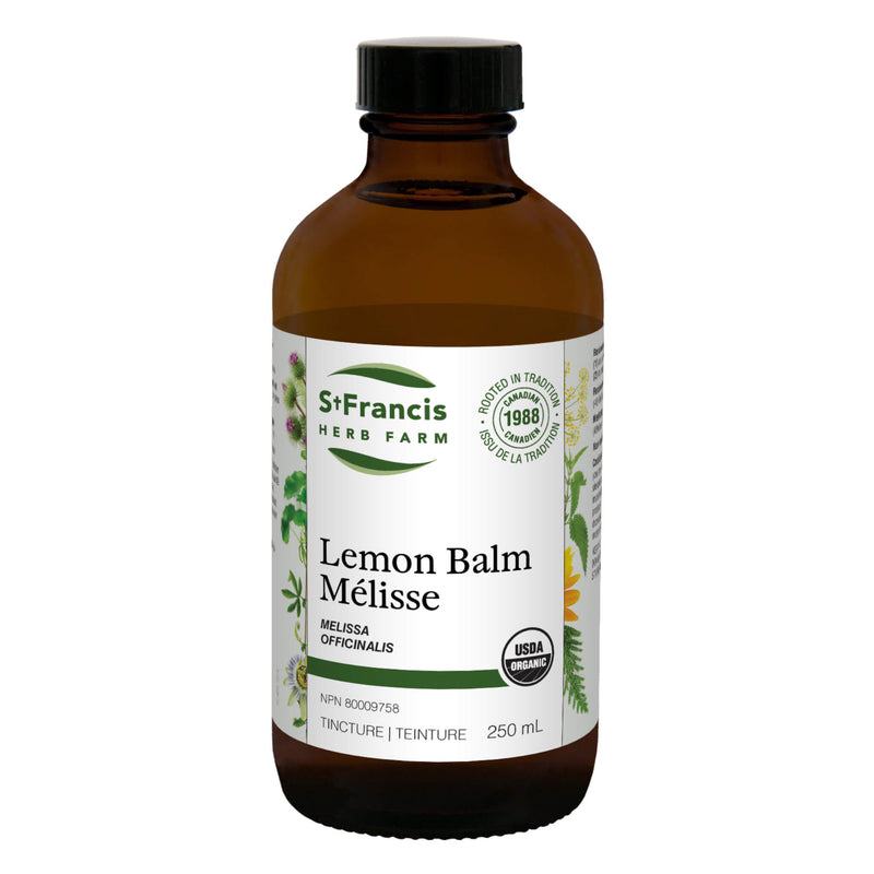 Bottle of St.FrancisHerbFarm LemonBalm 250ml