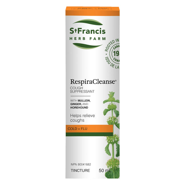 Box of St.FrancisHerbFarm RespiraCleanse 50ml