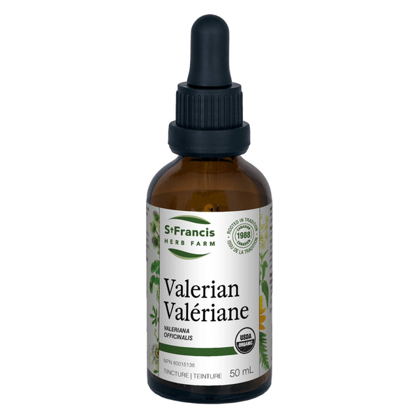 DropperBottle of St.FrancisHerbFarm Valerian 50ml