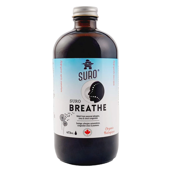 Bottle of Suro OrganicBreathe 473ml