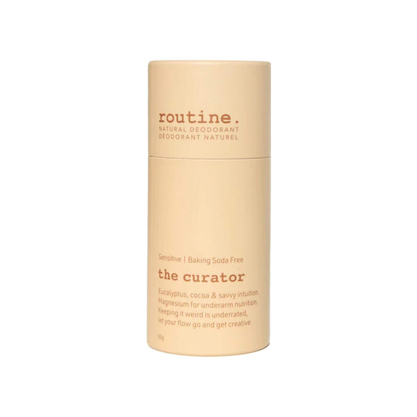 Routine. NaturalDeoderant BakingSodaFree TheCurator 50gStick