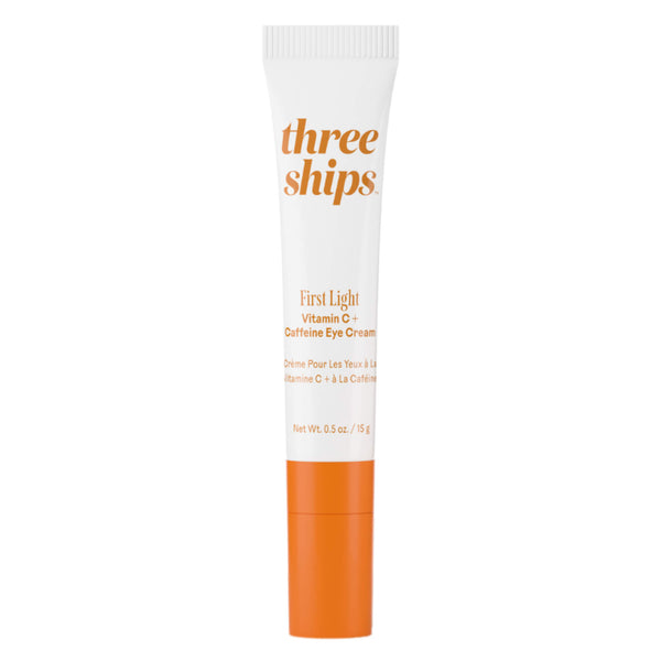 Tube of Three Ships First Light Vitamin C + Caffeine Eye Cream 15g
